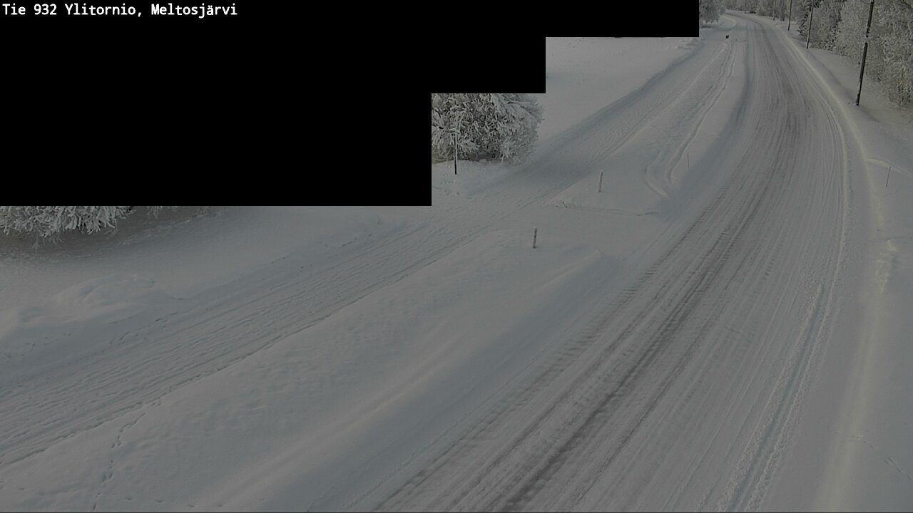 Kelikamerat Kuva Tie 932 Ylitornio, Meltosjärvi, Ylitornio, Lappi