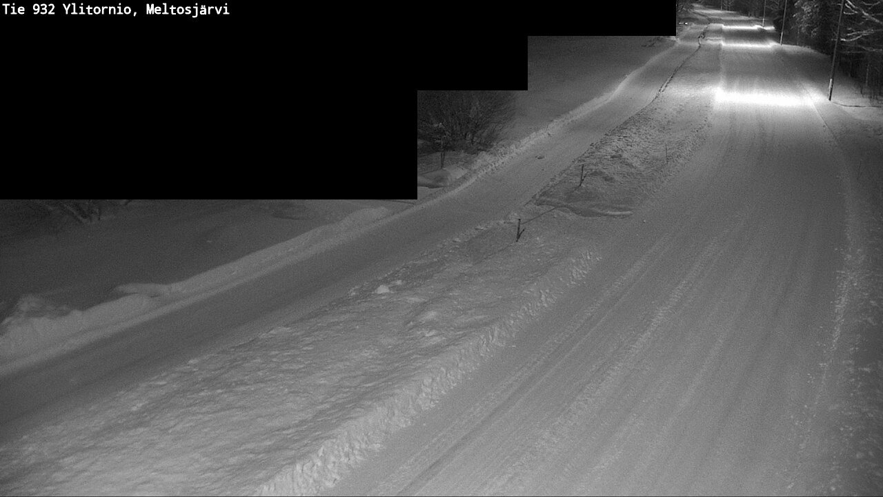 Kelikamerat Kuva Tie 932 Ylitornio, Meltosjärvi, Ylitornio, Lappi