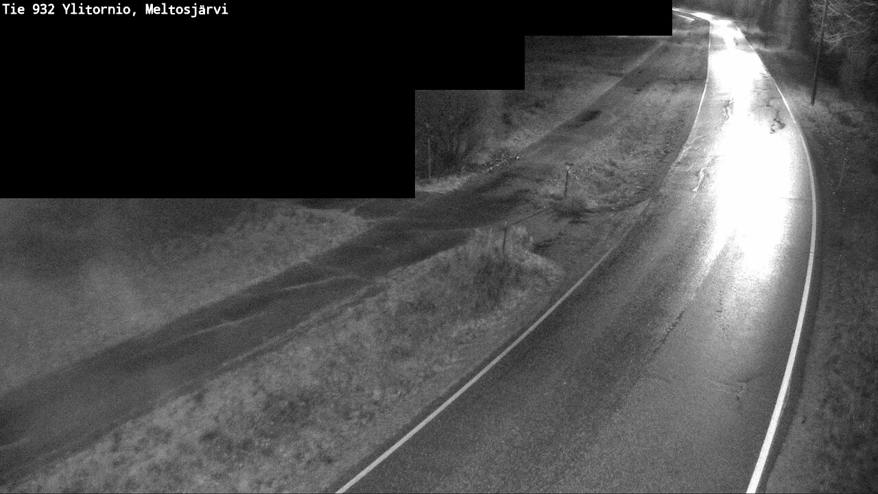 Kelikamerat Kuva Tie 932 Ylitornio, Meltosjärvi, Ylitornio, Lappi