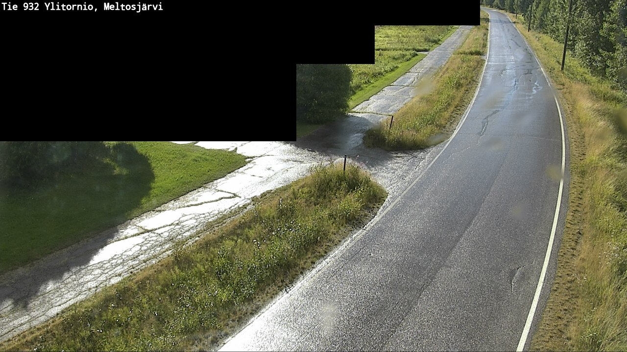 Weather Camera Image Road 932 Ylitornio, Meltosjärv, Ylitornio, Lappi