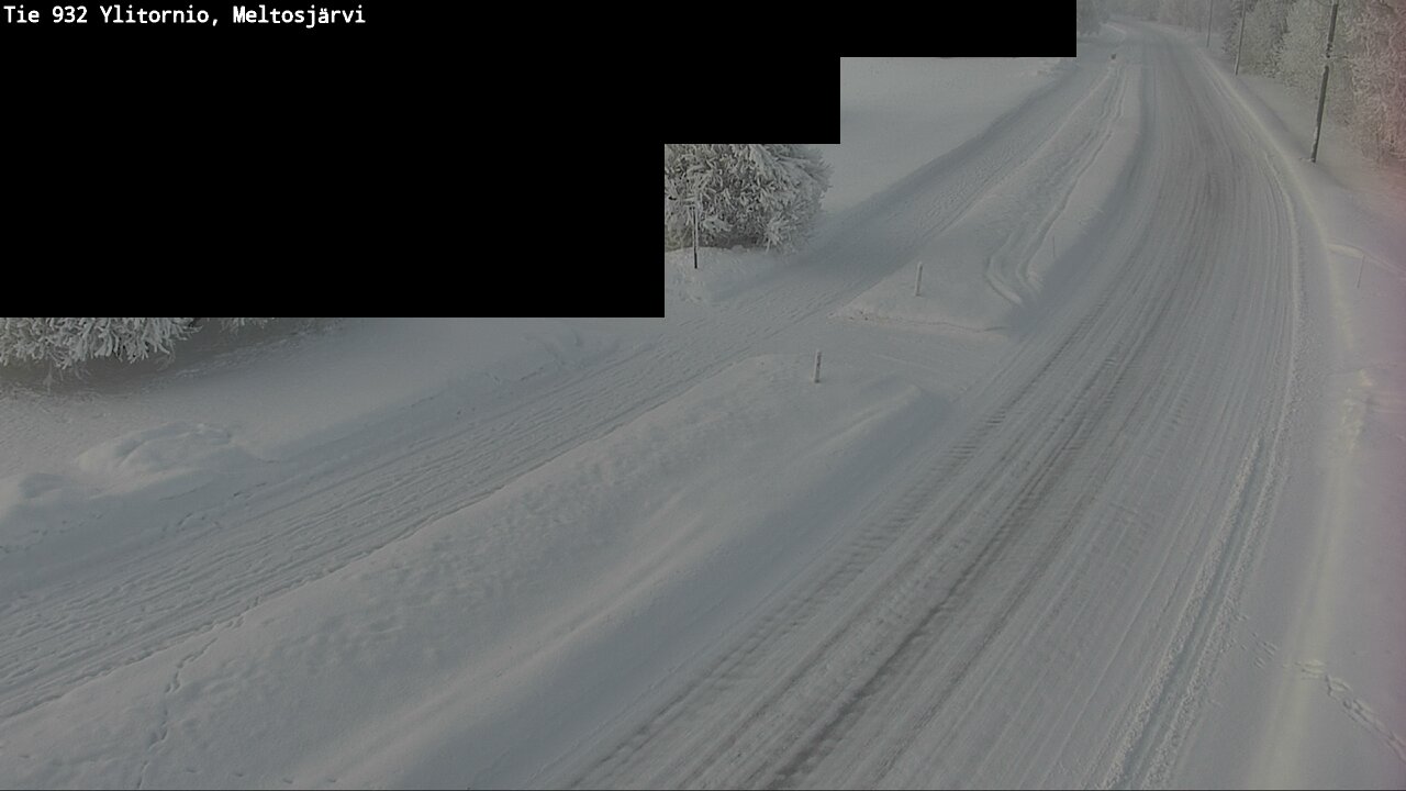 Kelikamerat Kuva Tie 932 Ylitornio, Meltosjärvi, Ylitornio, Lappi