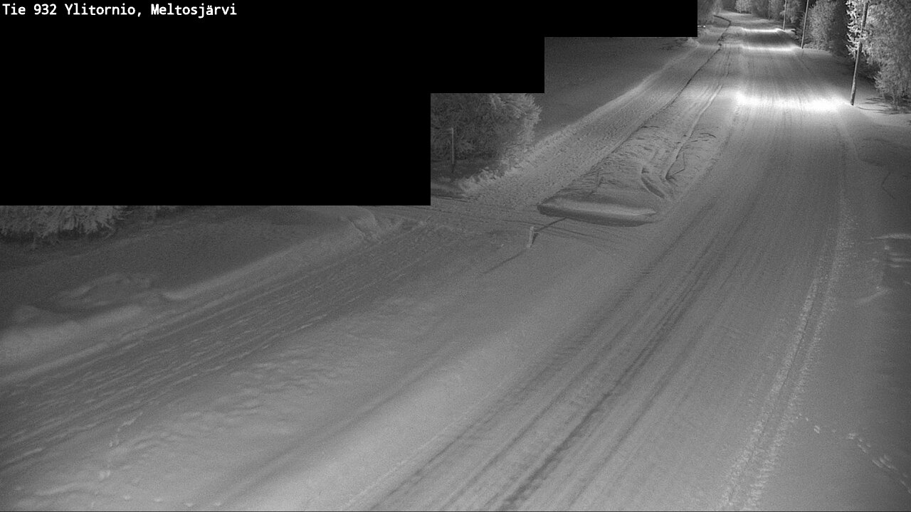 Kelikamerat Kuva Tie 932 Ylitornio, Meltosjärvi, Ylitornio, Lappi