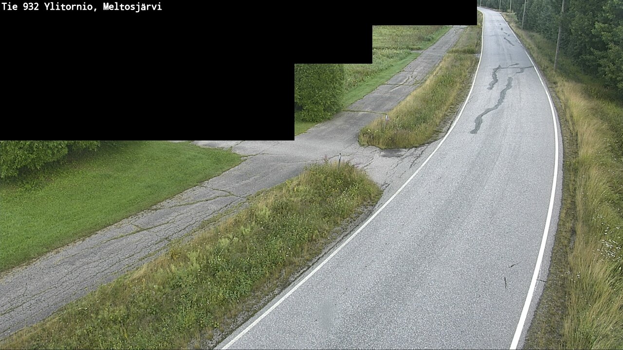 Weather Camera Image Road 932 Ylitornio, Meltosjärv, Ylitornio, Lappi