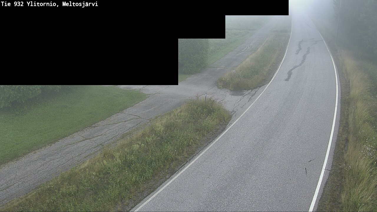 Weather Camera Image Road 932 Ylitornio, Meltosjärv, Ylitornio, Lappi