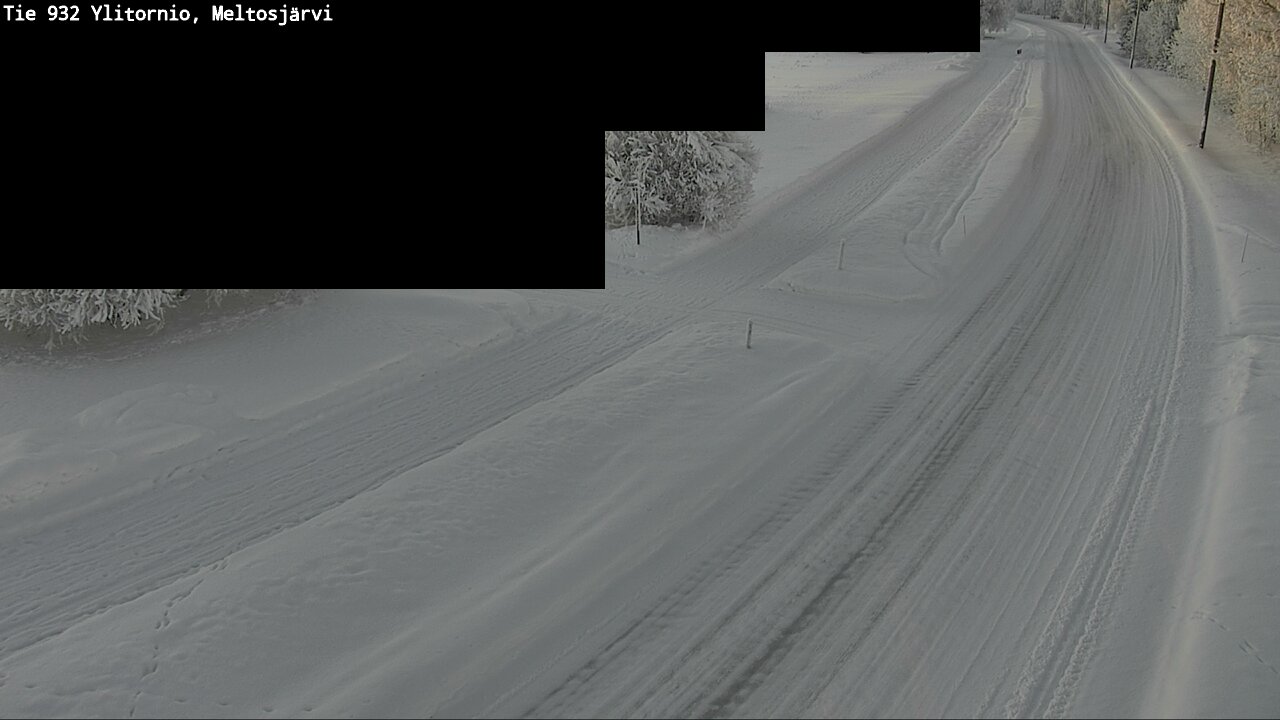 Kelikamerat Kuva Tie 932 Ylitornio, Meltosjärvi, Ylitornio, Lappi