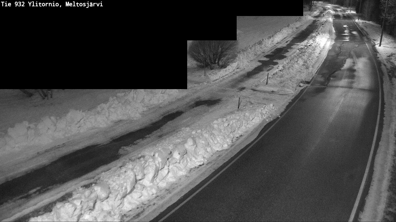 Kelikamerat Kuva Tie 932 Ylitornio, Meltosjärvi, Ylitornio, Lappi