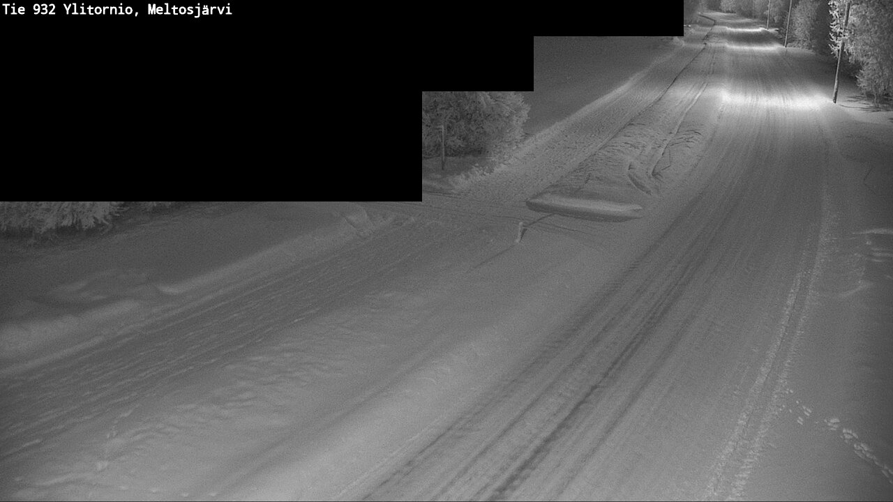 Kelikamerat Kuva Tie 932 Ylitornio, Meltosjärvi, Ylitornio, Lappi