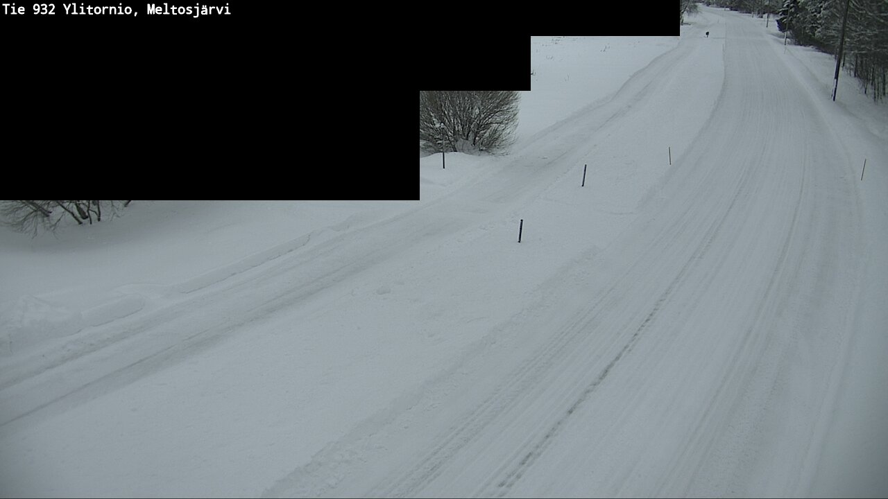 Kelikamerat Kuva Tie 932 Ylitornio, Meltosjärvi, Ylitornio, Lappi