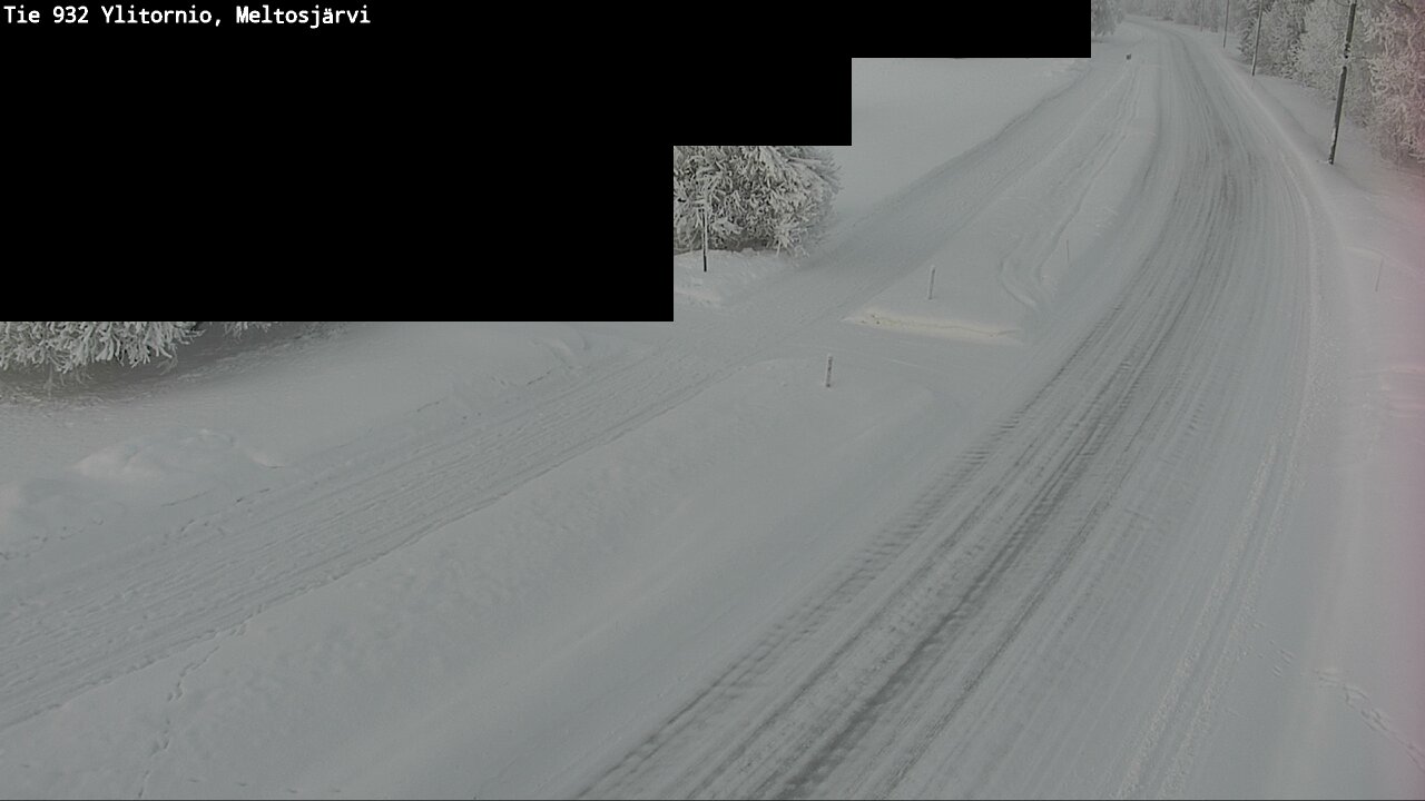 Kelikamerat Kuva Tie 932 Ylitornio, Meltosjärvi, Ylitornio, Lappi