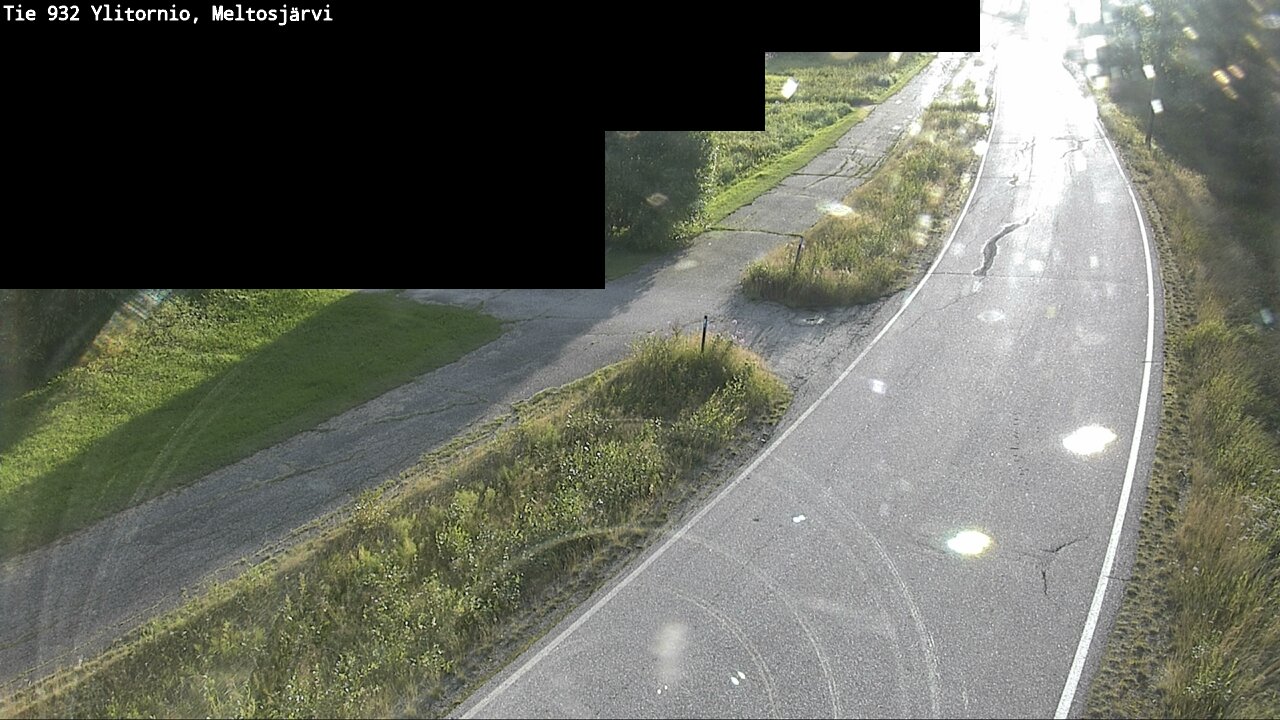 Weather Camera Image Road 932 Ylitornio, Meltosjärv, Ylitornio, Lappi