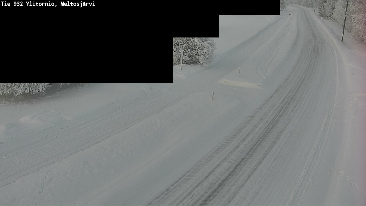 Kelikamerat Kuva Tie 932 Ylitornio, Meltosjärvi, Ylitornio, Lappi