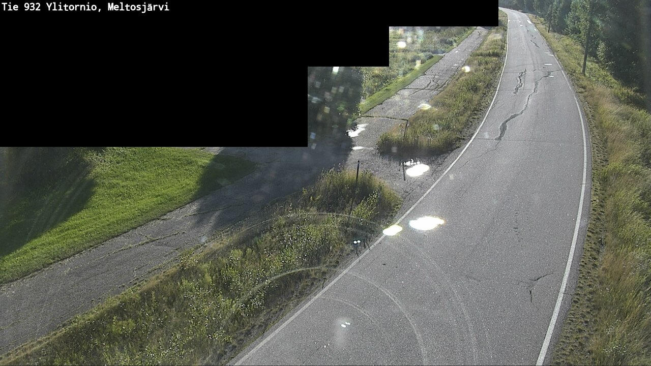 Weather Camera Image Road 932 Ylitornio, Meltosjärv, Ylitornio, Lappi