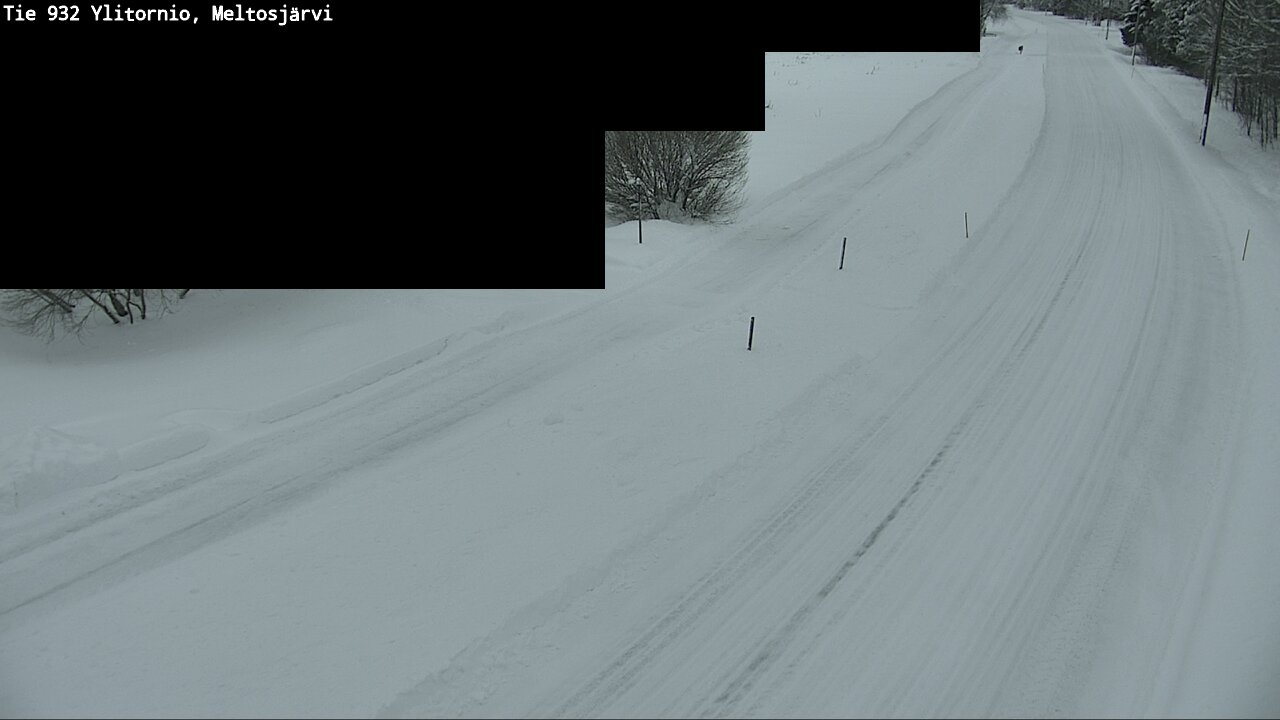 Kelikamerat Kuva Tie 932 Ylitornio, Meltosjärvi, Ylitornio, Lappi