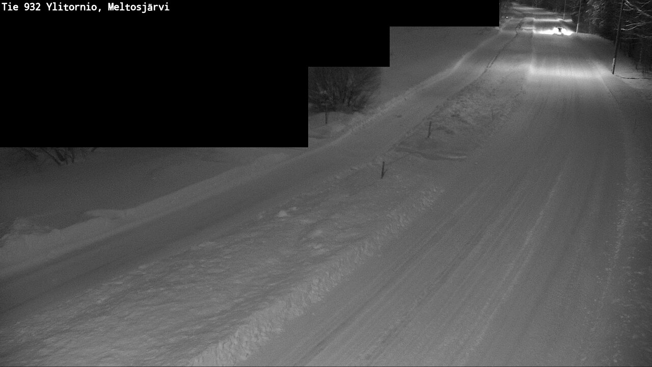 Kelikamerat Kuva Tie 932 Ylitornio, Meltosjärvi, Ylitornio, Lappi