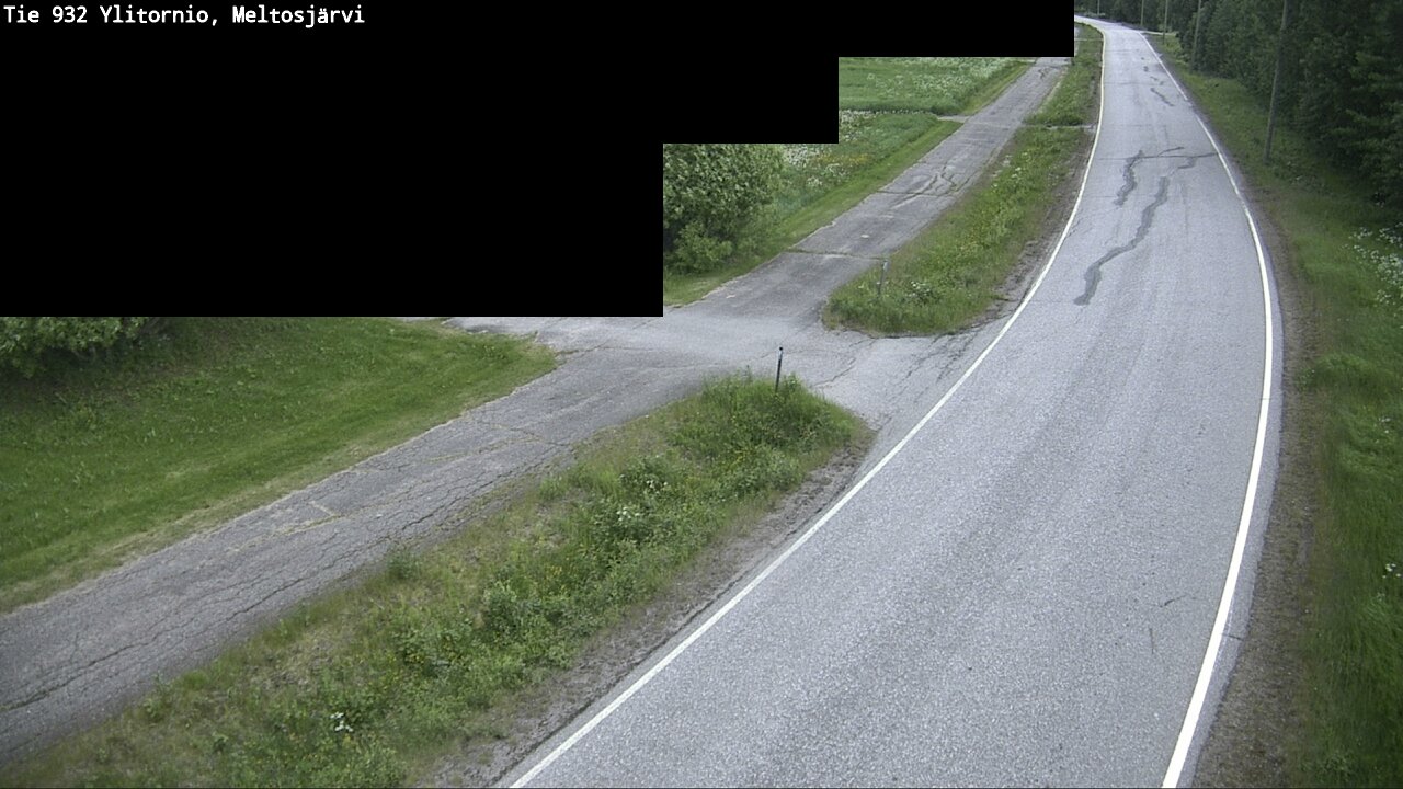 Kelikamerat Kuva Tie 932 Ylitornio, Meltosjärvi, Ylitornio, Lappi