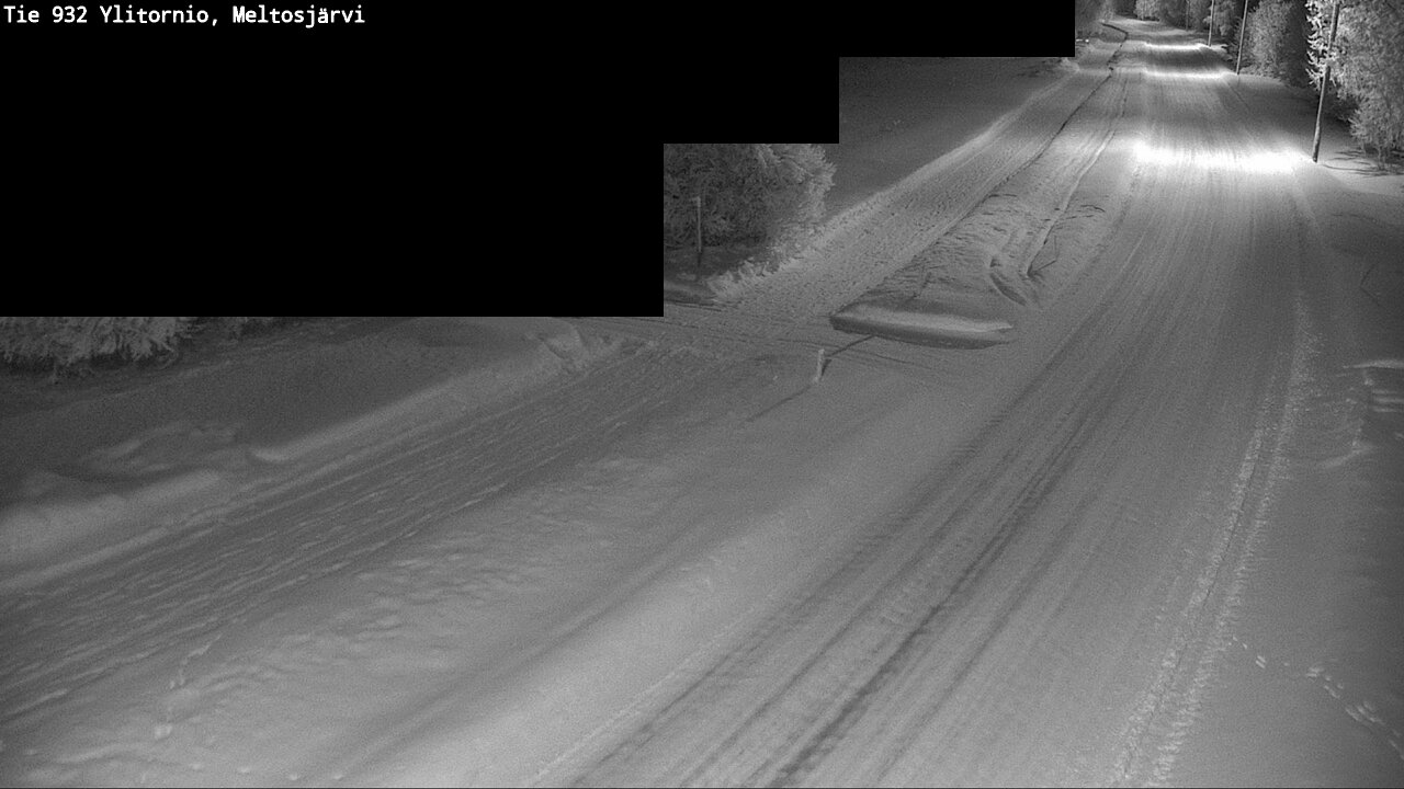 Kelikamerat Kuva Tie 932 Ylitornio, Meltosjärvi, Ylitornio, Lappi