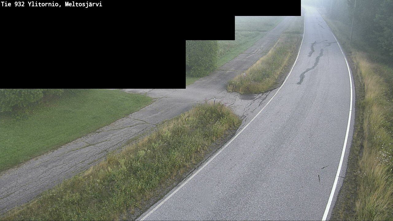 Weather Camera Image Road 932 Ylitornio, Meltosjärv, Ylitornio, Lappi