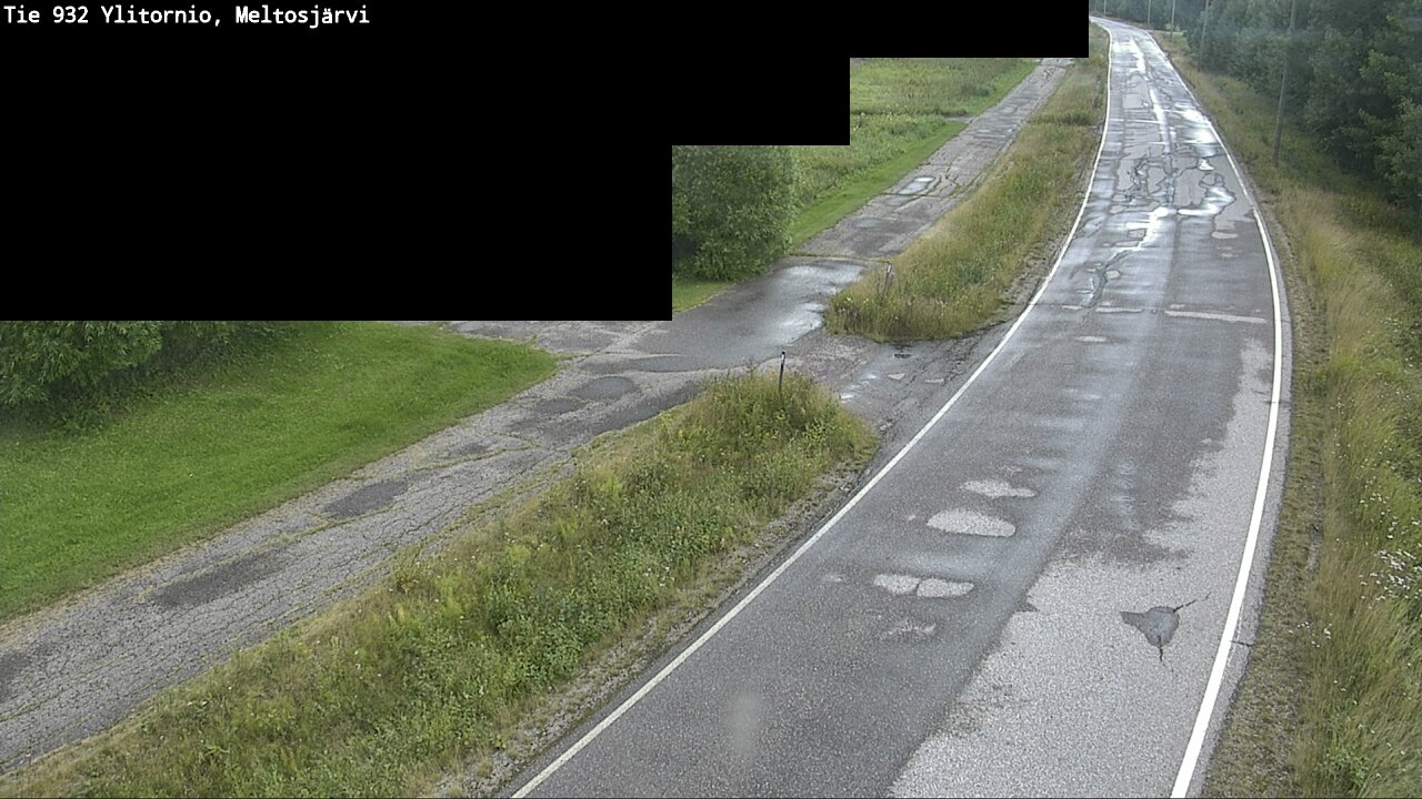 Weather Camera Image Road 932 Ylitornio, Meltosjärv, Ylitornio, Lappi