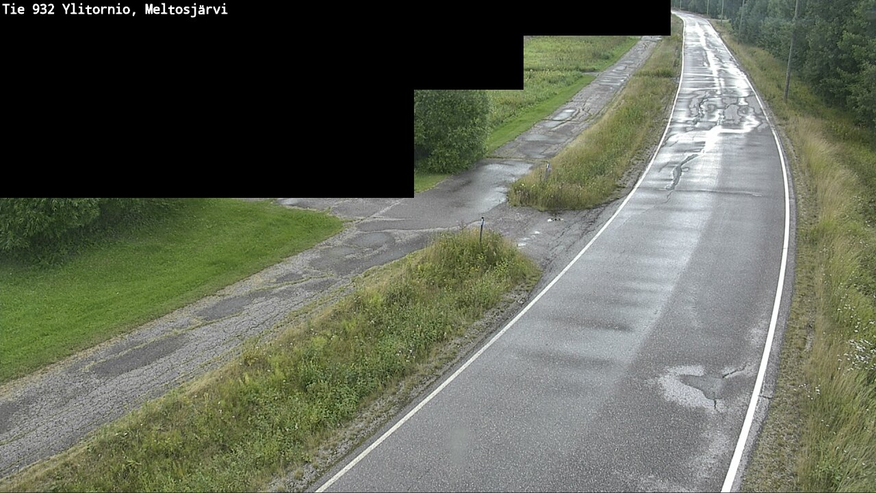 Weather Camera Image Road 932 Ylitornio, Meltosjärv, Ylitornio, Lappi