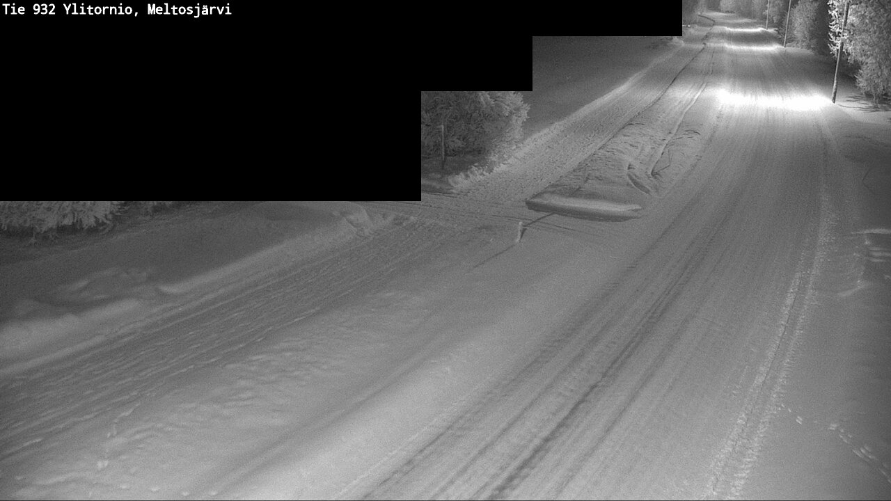 Kelikamerat Kuva Tie 932 Ylitornio, Meltosjärvi, Ylitornio, Lappi