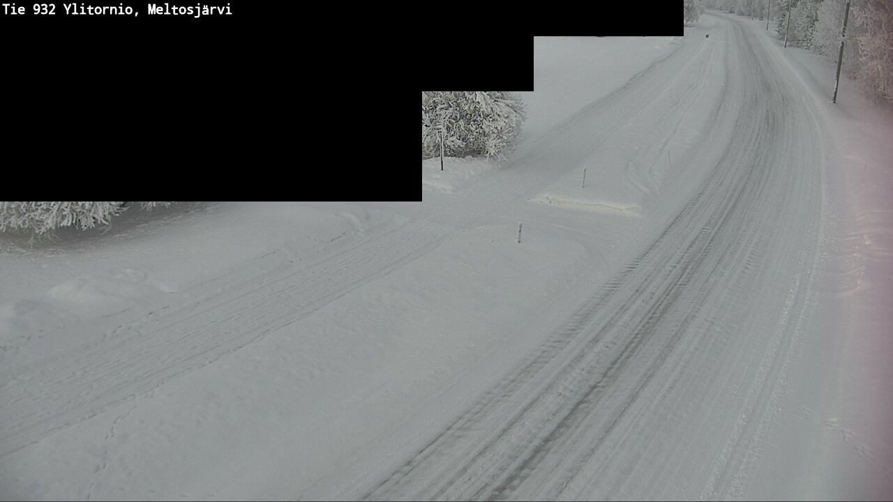 Kelikamerat Kuva Tie 932 Ylitornio, Meltosjärvi, Ylitornio, Lappi