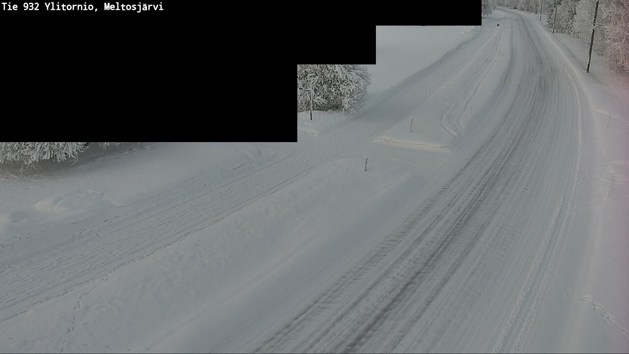 Kelikamerat Kuva Tie 932 Ylitornio, Meltosjärvi, Ylitornio, Lappi