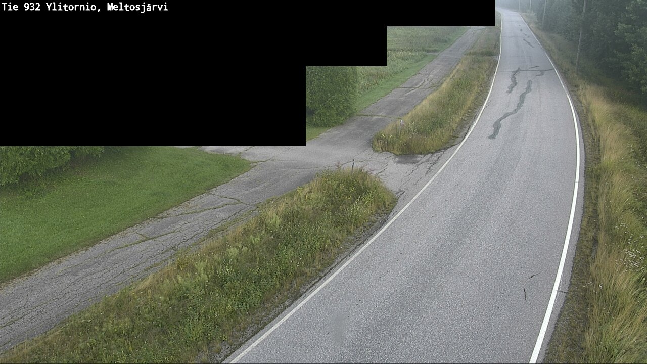 Weather Camera Image Road 932 Ylitornio, Meltosjärv, Ylitornio, Lappi