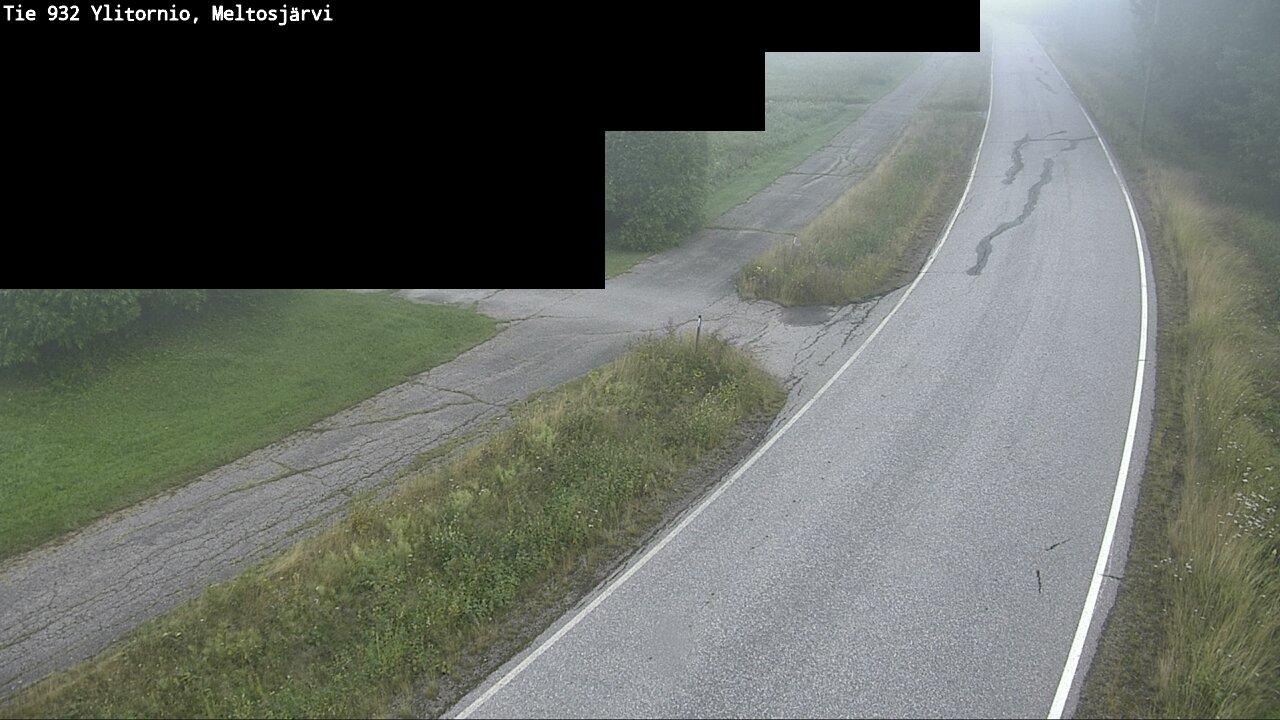 Weather Camera Image Road 932 Ylitornio, Meltosjärv, Ylitornio, Lappi