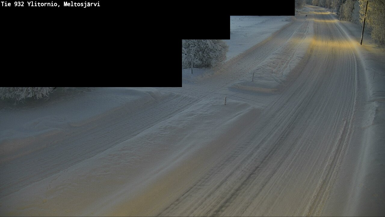 Kelikamerat Kuva Tie 932 Ylitornio, Meltosjärvi, Ylitornio, Lappi