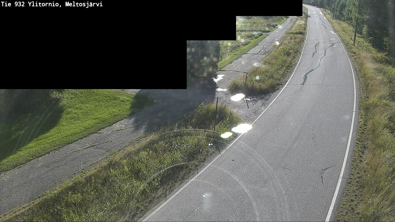 Weather Camera Image Road 932 Ylitornio, Meltosjärv, Ylitornio, Lappi