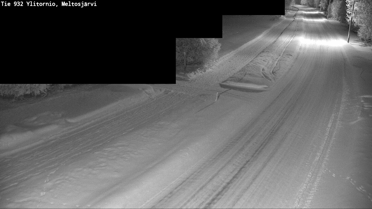 Kelikamerat Kuva Tie 932 Ylitornio, Meltosjärvi, Ylitornio, Lappi