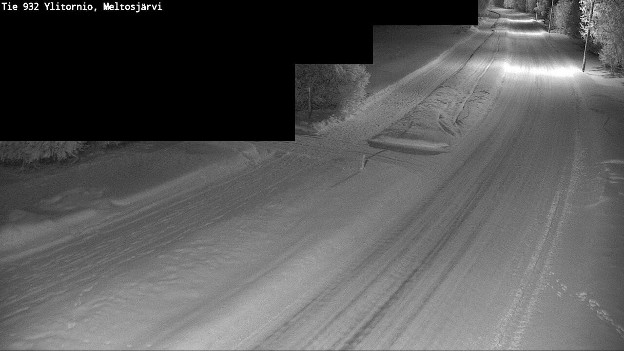 Kelikamerat Kuva Tie 932 Ylitornio, Meltosjärvi, Ylitornio, Lappi