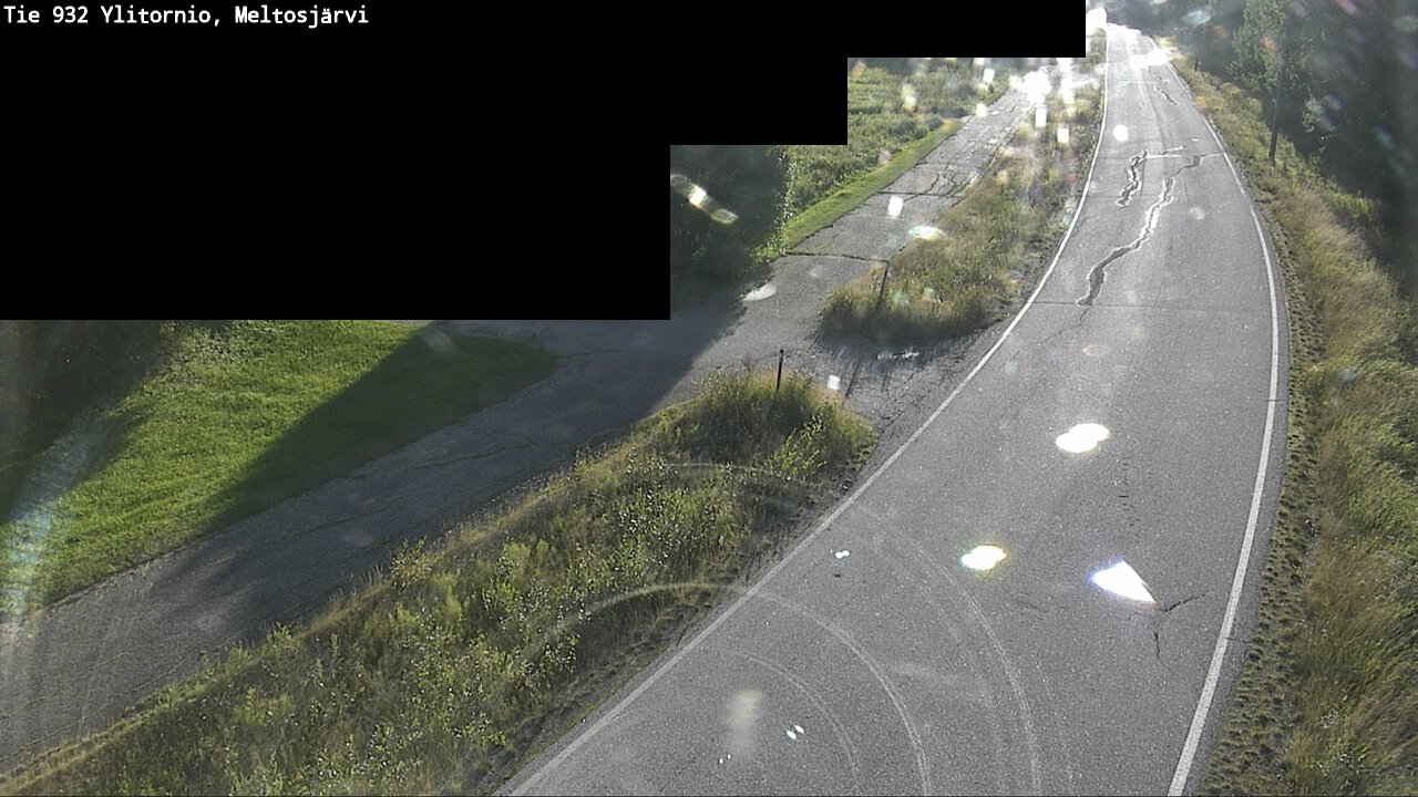 Weather Camera Image Road 932 Ylitornio, Meltosjärv, Ylitornio, Lappi