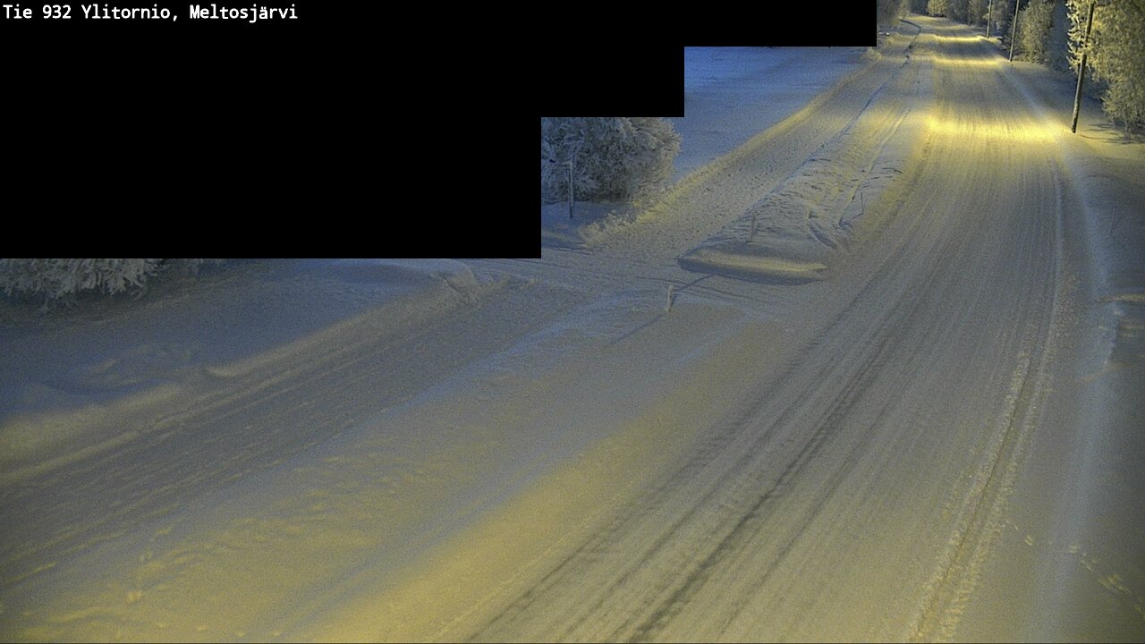 Kelikamerat Kuva Tie 932 Ylitornio, Meltosjärvi, Ylitornio, Lappi