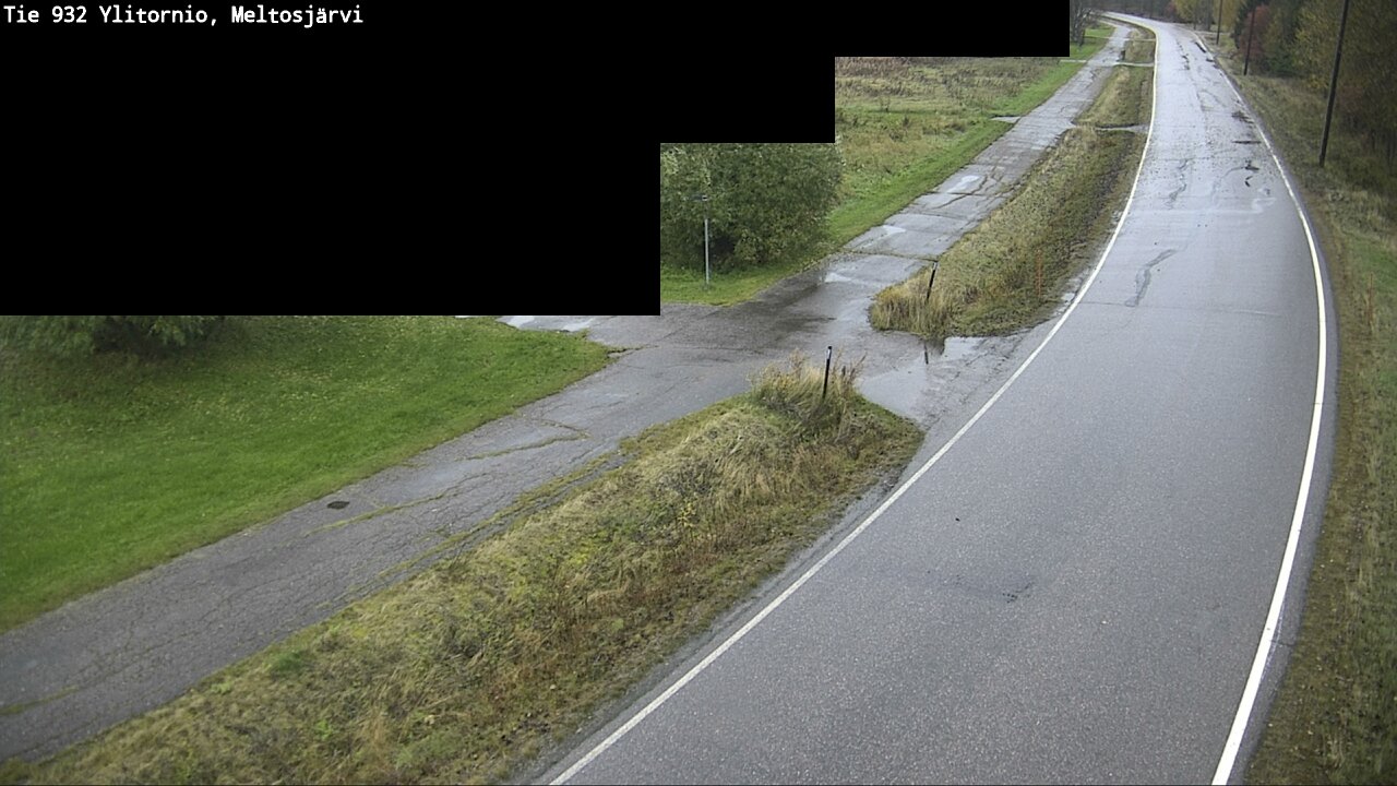 Weather Camera Image Road 932 Ylitornio, Meltosjärv, Ylitornio, Lappi