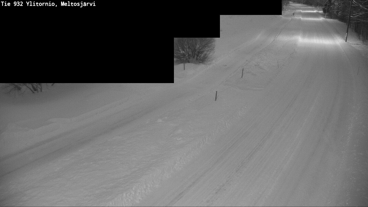 Kelikamerat Kuva Tie 932 Ylitornio, Meltosjärvi, Ylitornio, Lappi