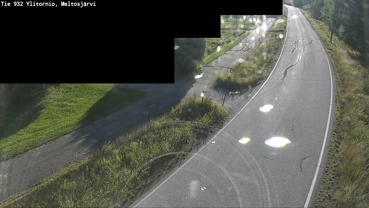 Weather Camera Image Road 932 Ylitornio, Meltosjärv, Ylitornio, Lappi