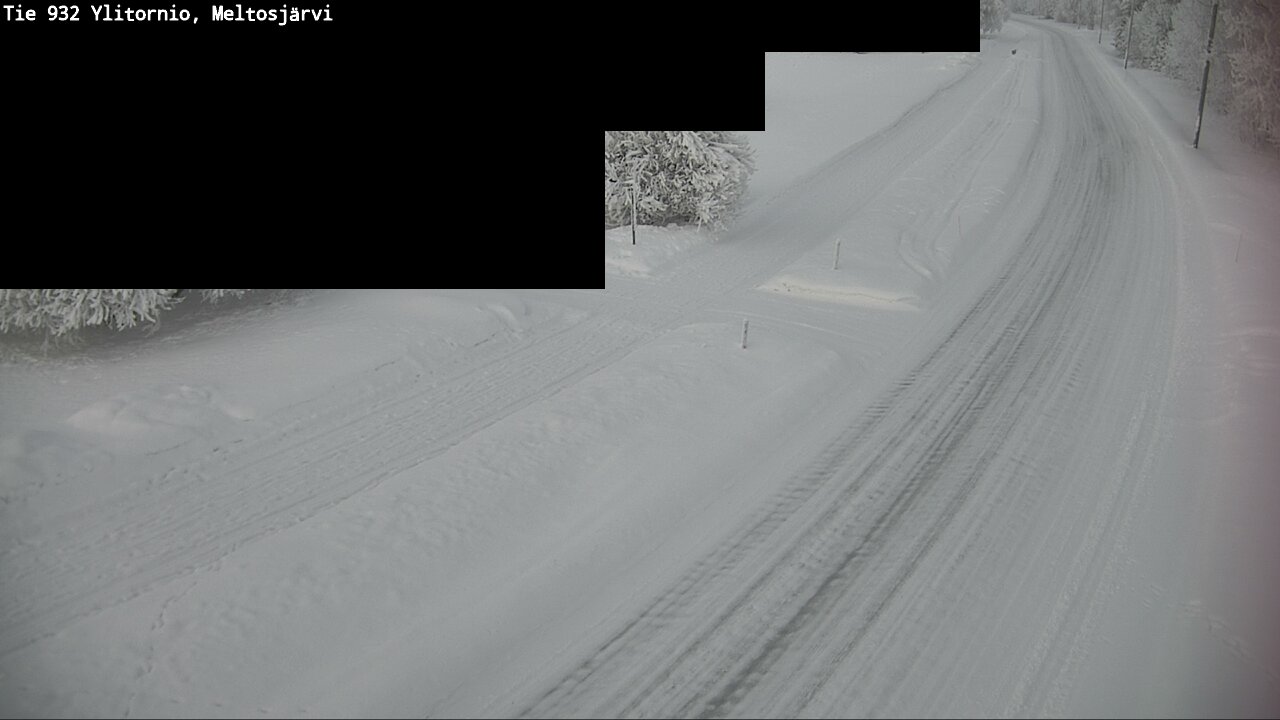 Kelikamerat Kuva Tie 932 Ylitornio, Meltosjärvi, Ylitornio, Lappi