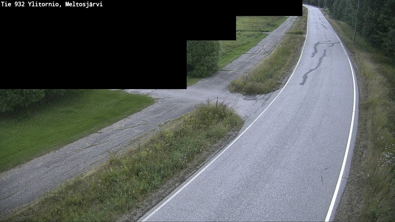 Weather Camera Image Road 932 Ylitornio, Meltosjärv, Ylitornio, Lappi