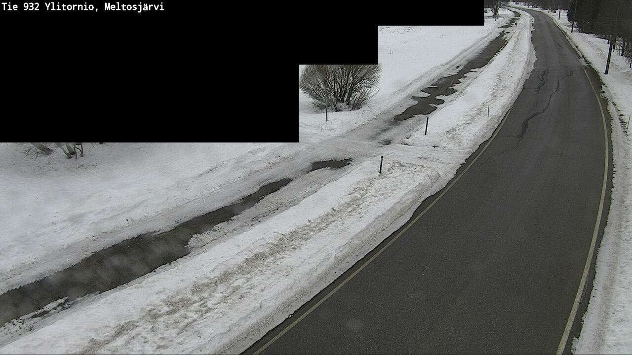 Kelikamerat Kuva Tie 932 Ylitornio, Meltosjärvi, Ylitornio, Lappi