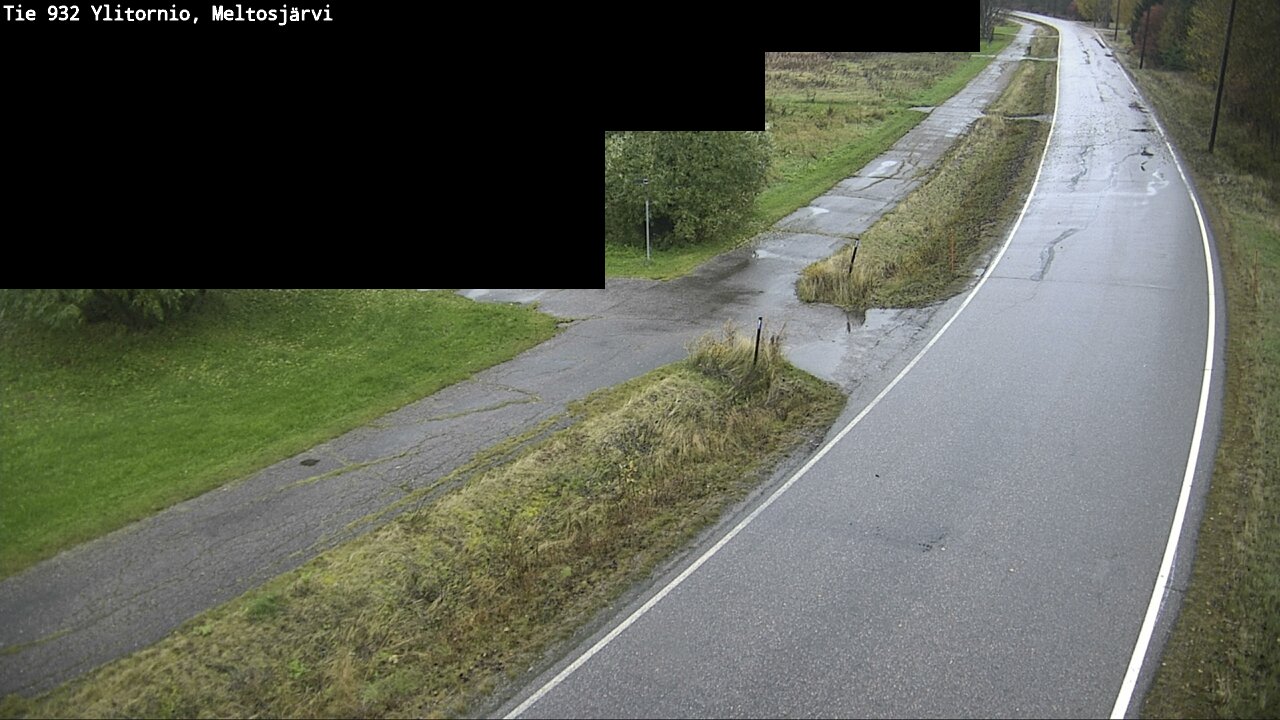 Weather Camera Image Road 932 Ylitornio, Meltosjärv, Ylitornio, Lappi