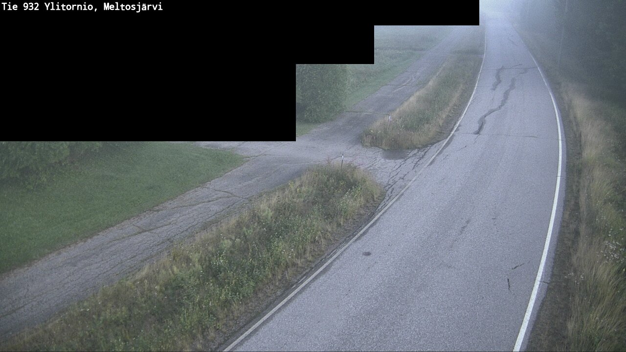 Weather Camera Image Road 932 Ylitornio, Meltosjärv, Ylitornio, Lappi