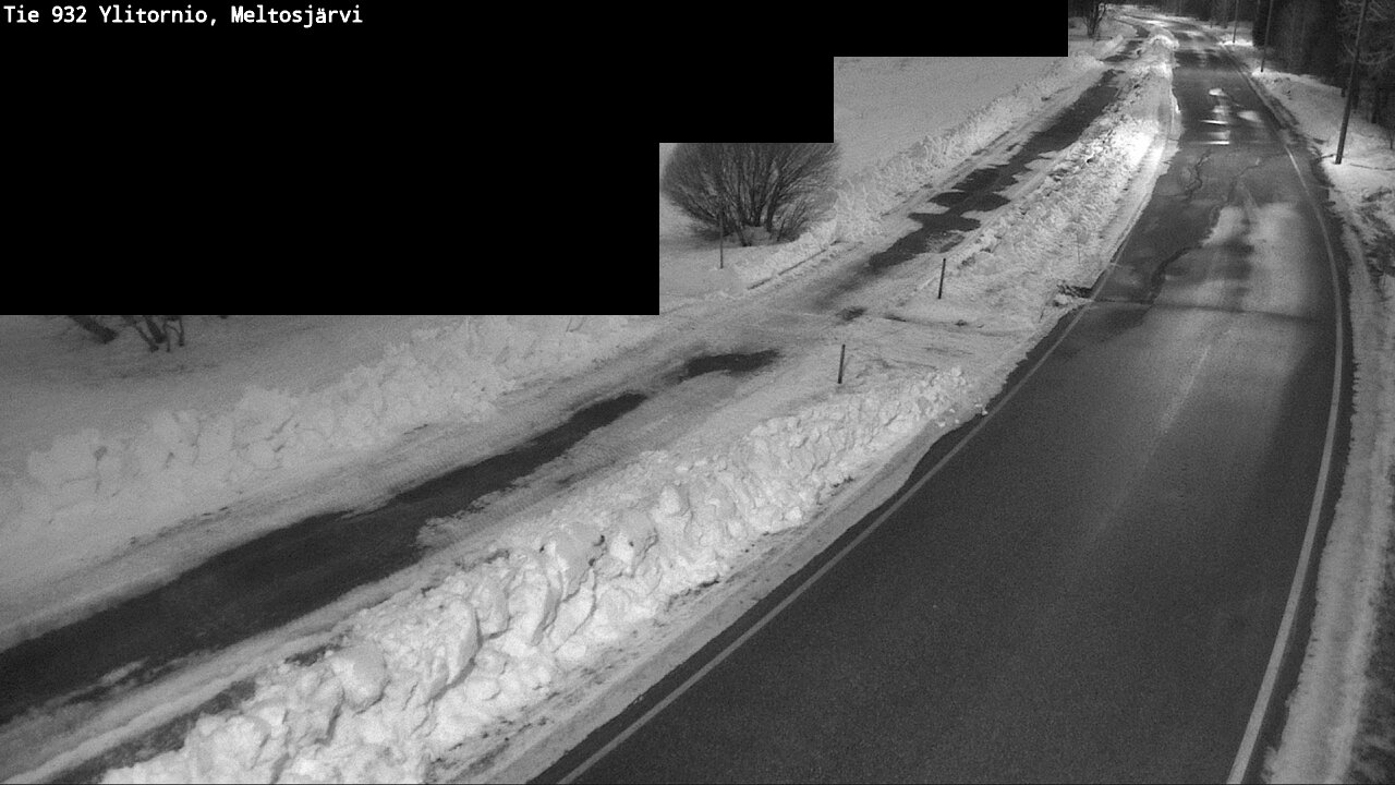 Kelikamerat Kuva Tie 932 Ylitornio, Meltosjärvi, Ylitornio, Lappi