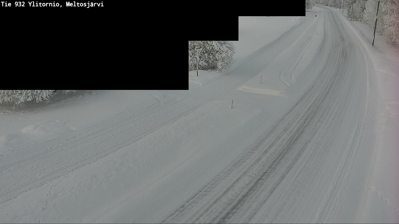 Kelikamerat Kuva Tie 932 Ylitornio, Meltosjärvi, Ylitornio, Lappi