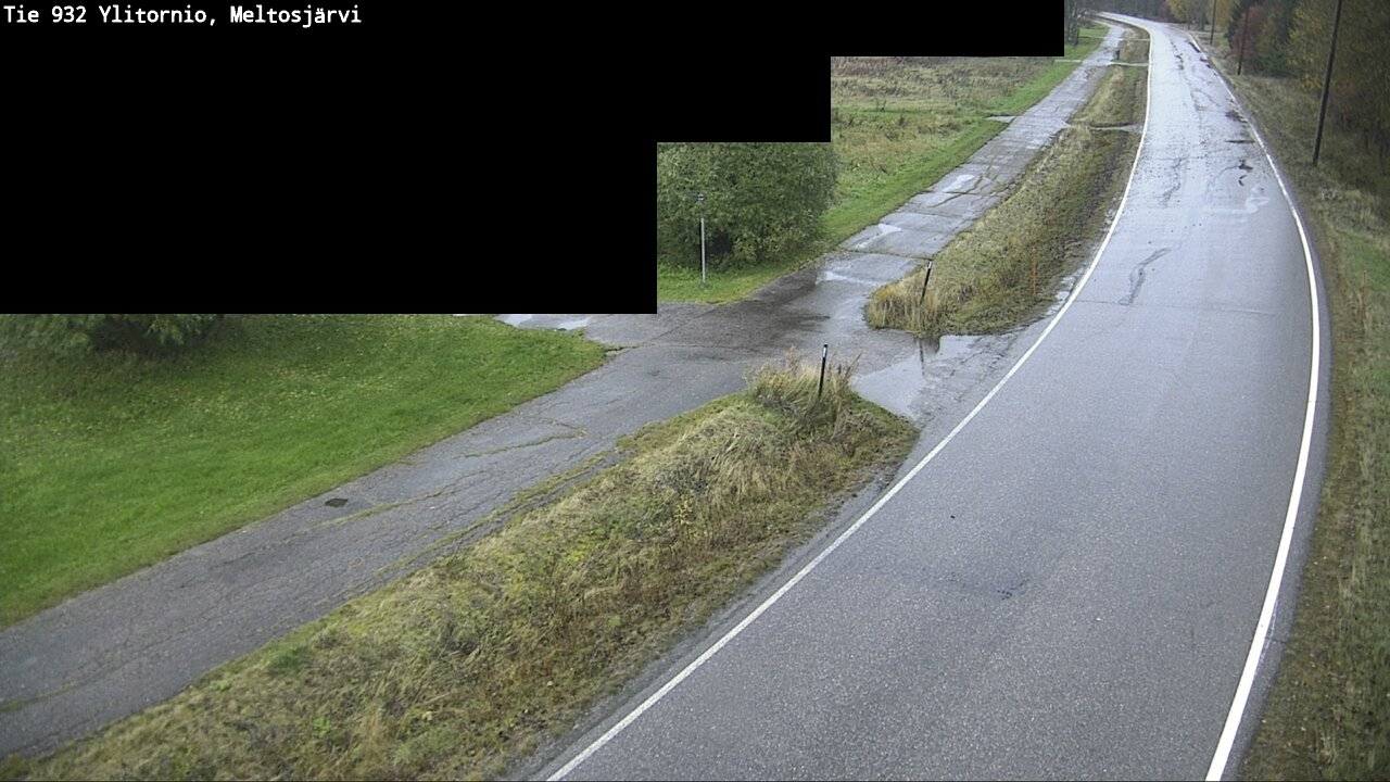 Weather Camera Image Road 932 Ylitornio, Meltosjärv, Ylitornio, Lappi