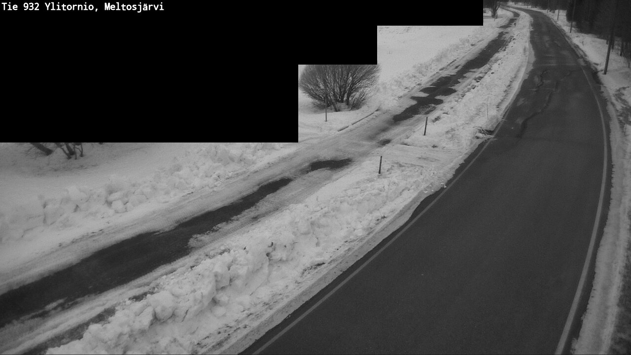 Kelikamerat Kuva Tie 932 Ylitornio, Meltosjärvi, Ylitornio, Lappi