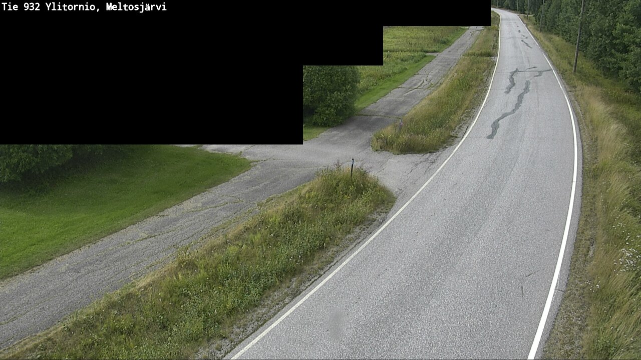 Weather Camera Image Road 932 Ylitornio, Meltosjärv, Ylitornio, Lappi