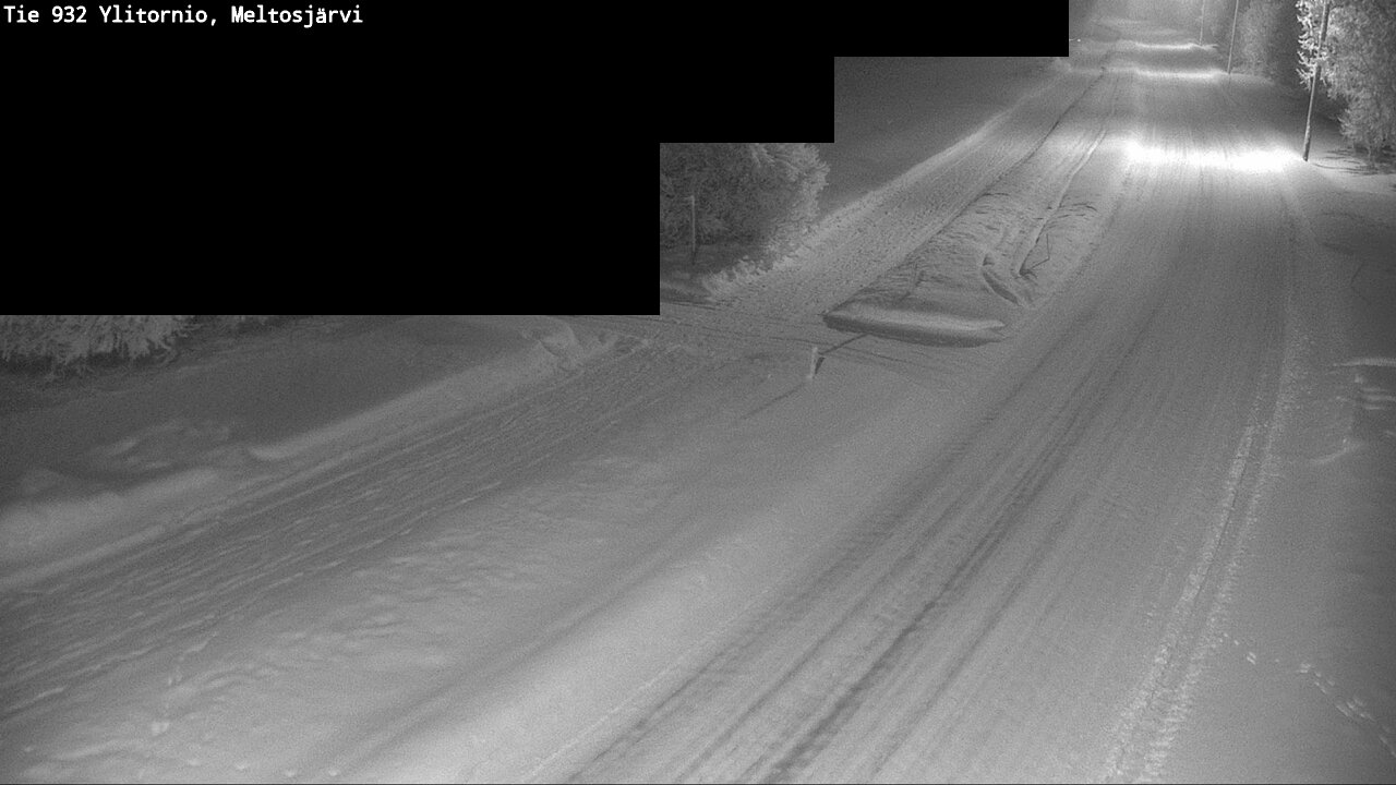 Kelikamerat Kuva Tie 932 Ylitornio, Meltosjärvi, Ylitornio, Lappi