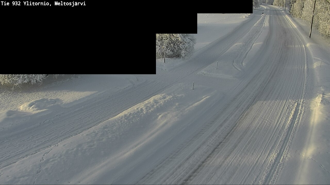 Kelikamerat Kuva Tie 932 Ylitornio, Meltosjärvi, Ylitornio, Lappi