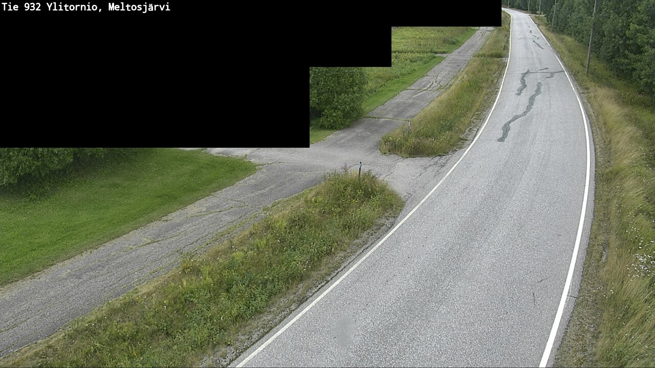Weather Camera Image Road 932 Ylitornio, Meltosjärv, Ylitornio, Lappi